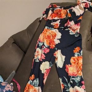 Brand new floral jumpsuit from Curvy Sense